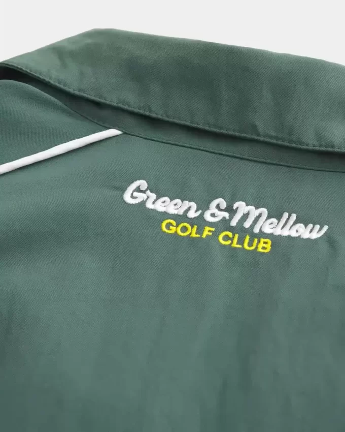 Kurtka wiatrówka z grafiką golfową