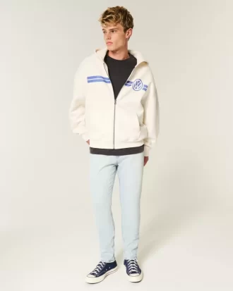 Lekkie, obcisłe jeansy sportowe