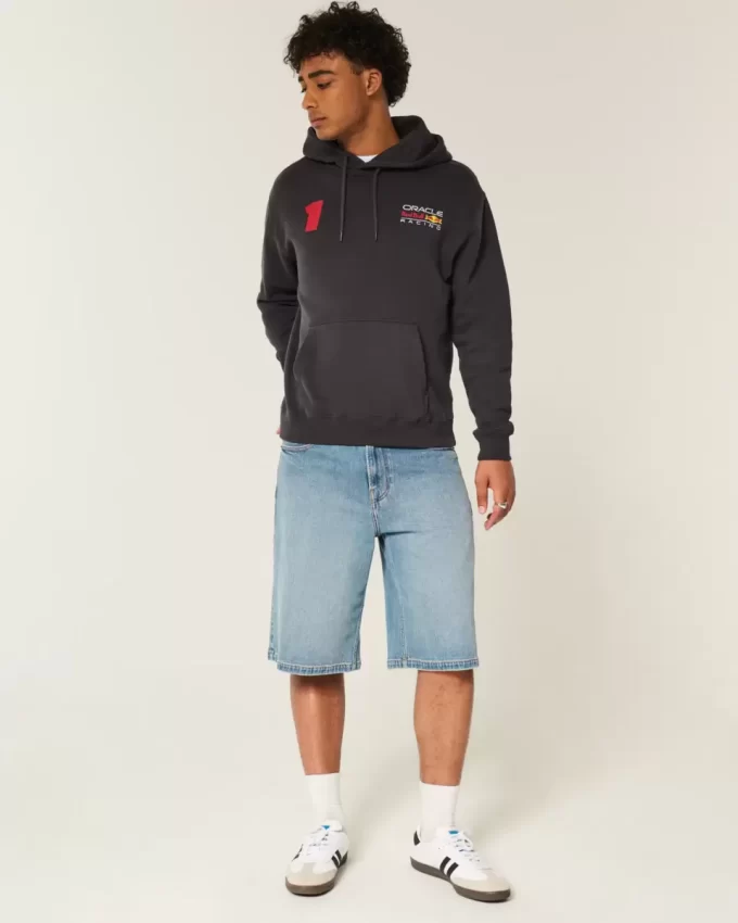 Luźna bluza z kapturem Oracle Red Bull Racing z grafiką Luźna bluza z kapturem Oracle Red Bull Racing z grafiką