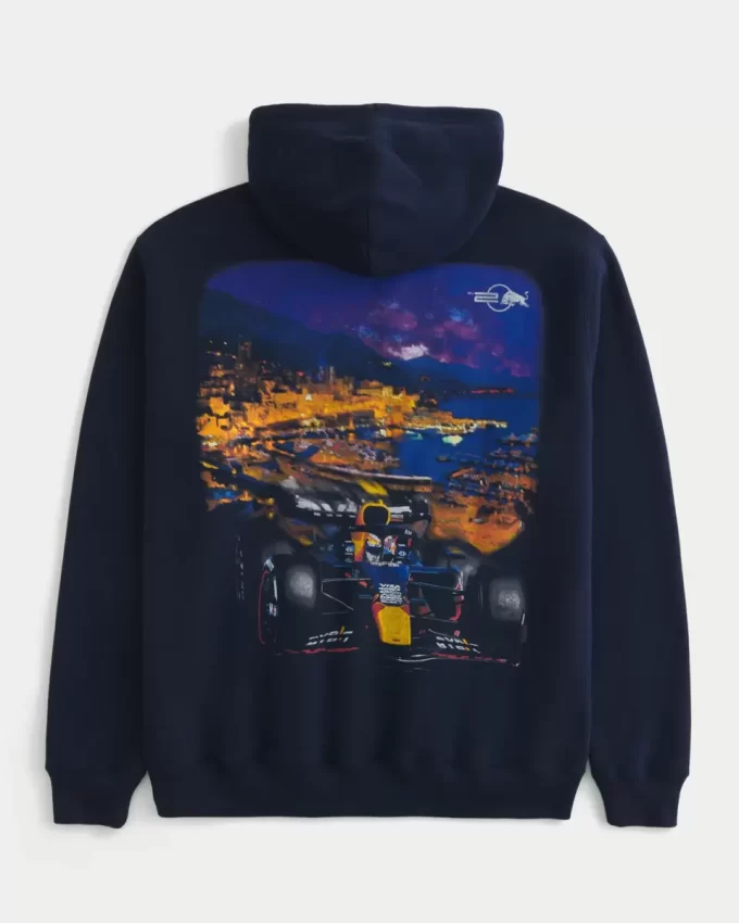 Luźna bluza z kapturem Oracle Red Bull Racing z grafiką Luźna bluza z kapturem Oracle Red Bull Racing z grafiką