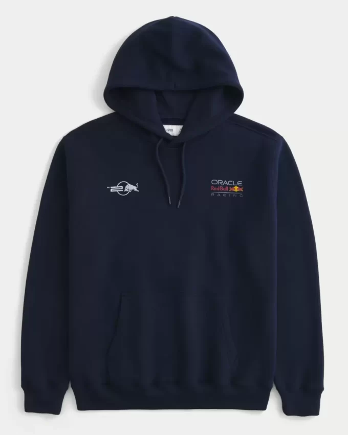 Luźna bluza z kapturem Oracle Red Bull Racing z grafiką Luźna bluza z kapturem Oracle Red Bull Racing z grafiką