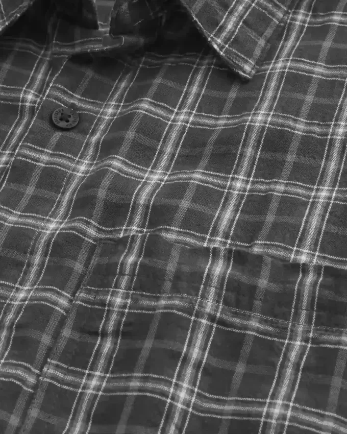 Luźna koszula z krótkim rękawem