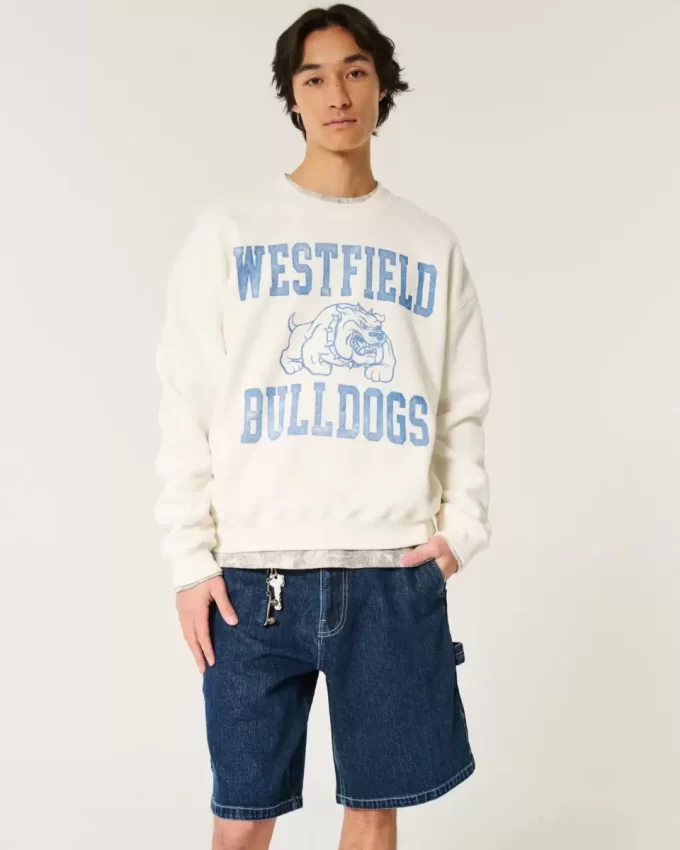 Luźne dżinsowe szorty malarskie Luźne dżinsowe szorty malarskie