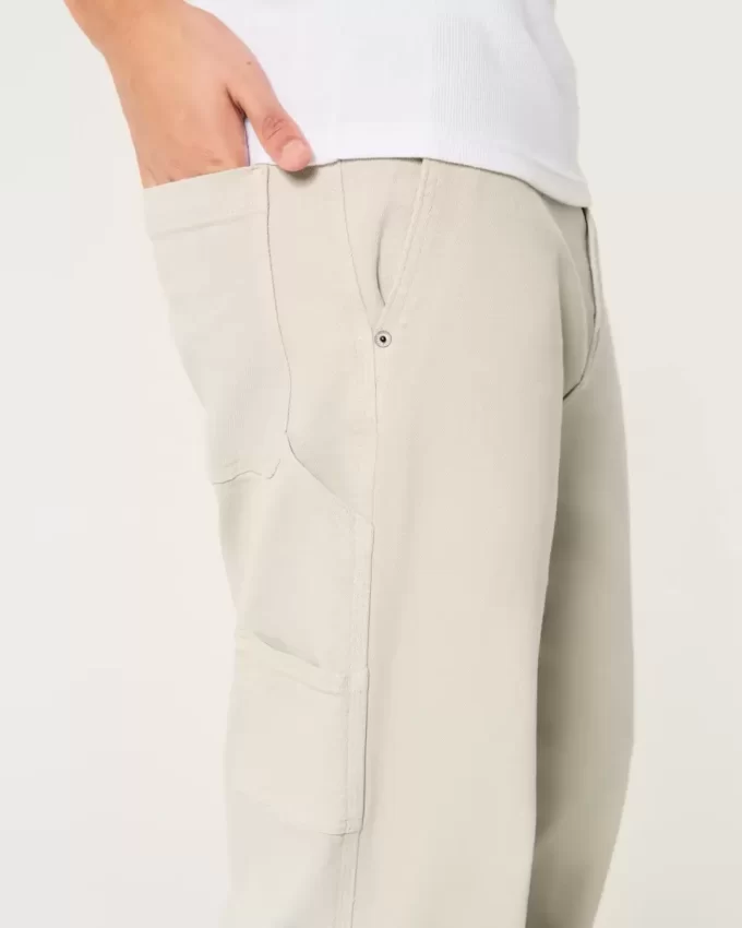 Luźne dżinsy malarskie