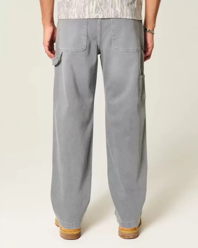 Luźne dżinsy malarskie