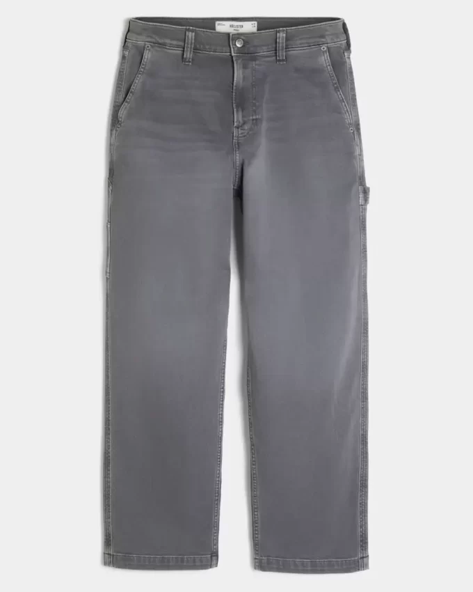 Luźne dżinsy malarskie