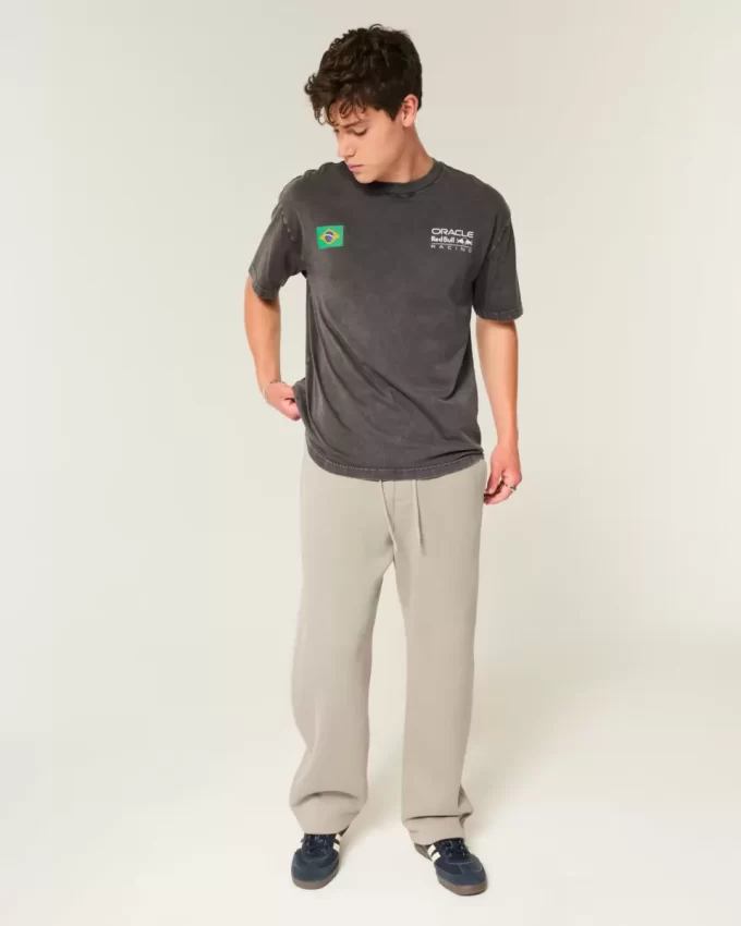 Luźne spodnie dresowe