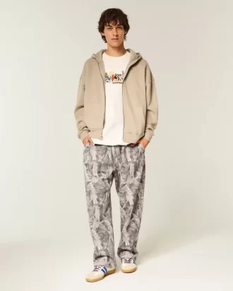 Luźne spodnie dresowe