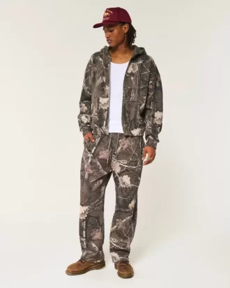 Luźne spodnie dresowe