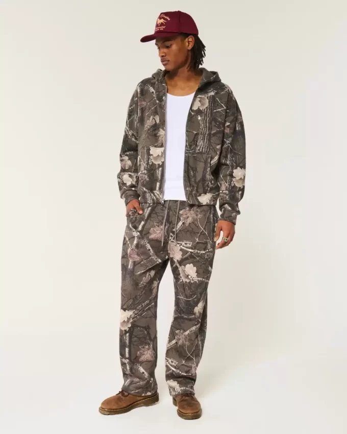 Luźne spodnie dresowe