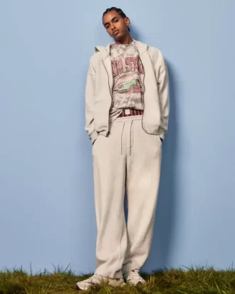 Luźne spodnie dresowe