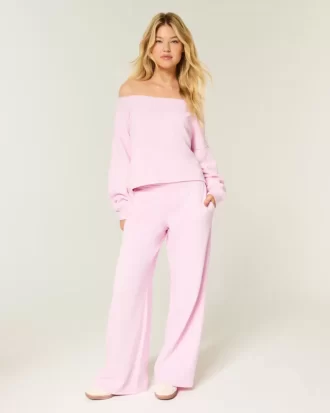 Luźne spodnie dresowe