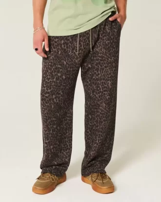 Luźne spodnie dresowe