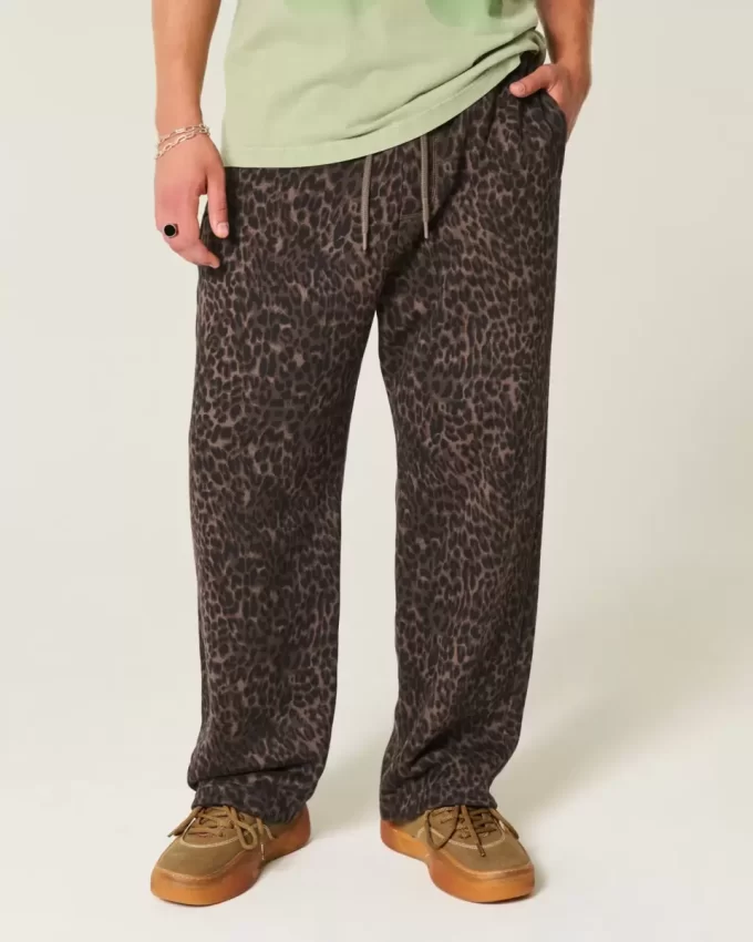 Luźne spodnie dresowe