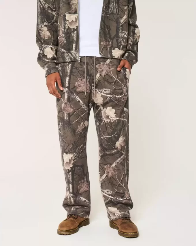 Luźne spodnie dresowe