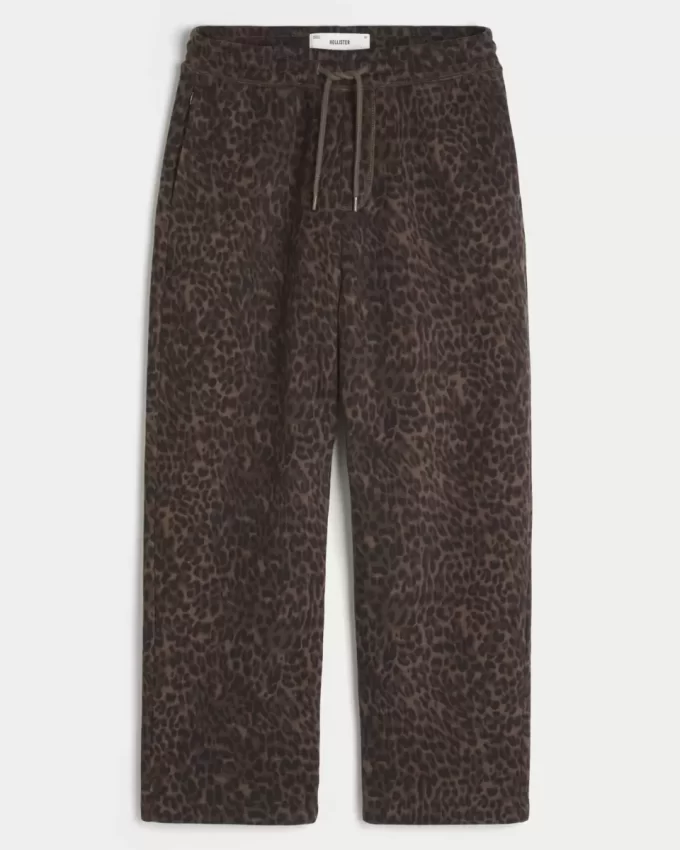 Luźne spodnie dresowe