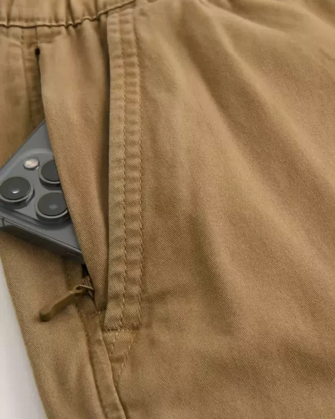 Luźne spodnie dresowe cargo