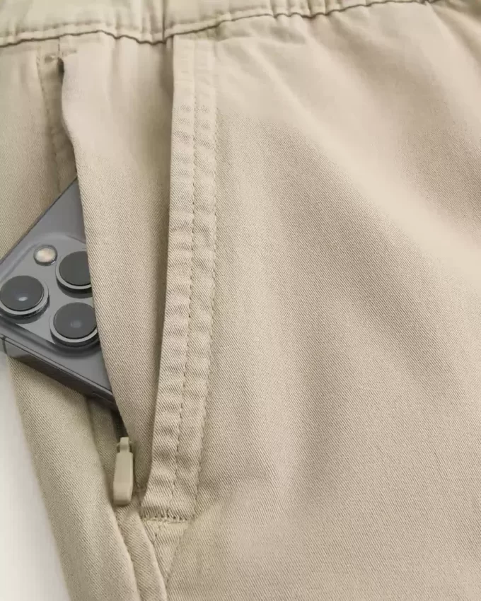 Luźne spodnie dresowe cargo