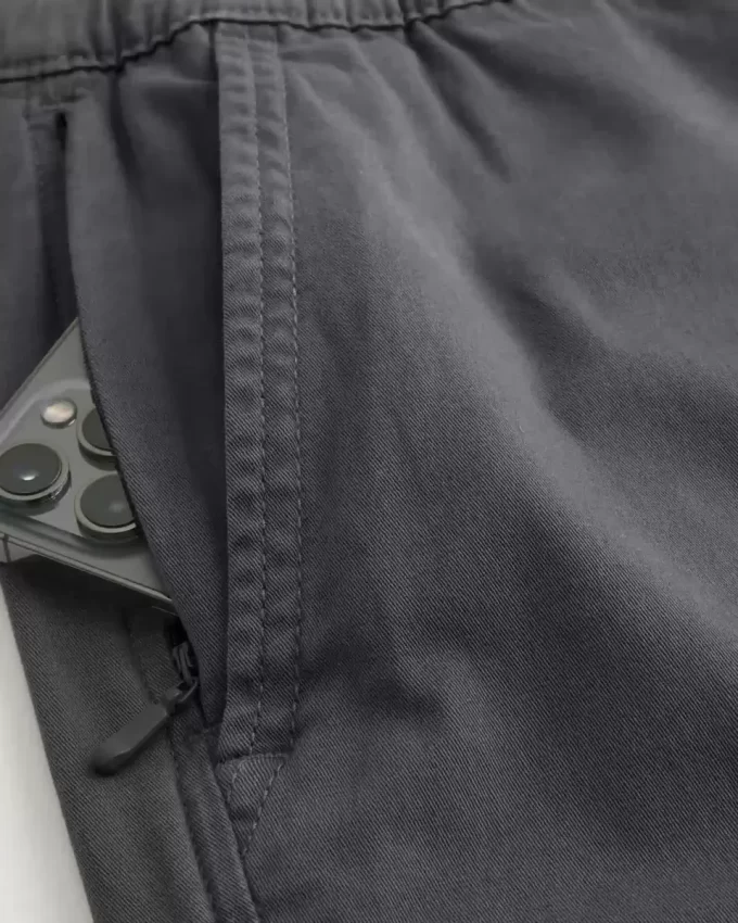 Luźne spodnie dresowe cargo