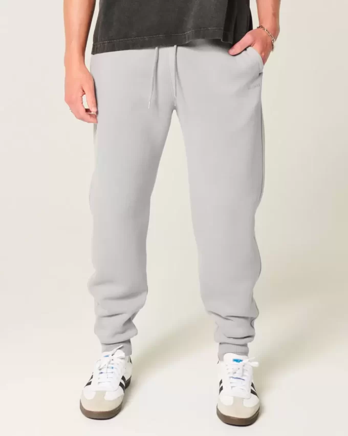 Luźne spodnie dresowe Rib Joggers