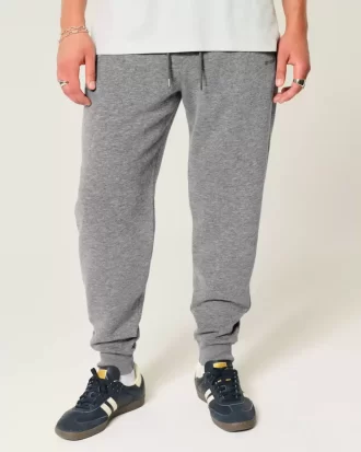 Luźne spodnie dresowe Rib Joggers