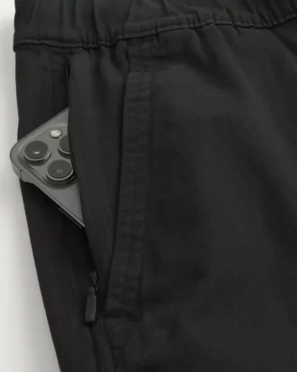 Luźne spodnie dresowe typu cargo z twillu