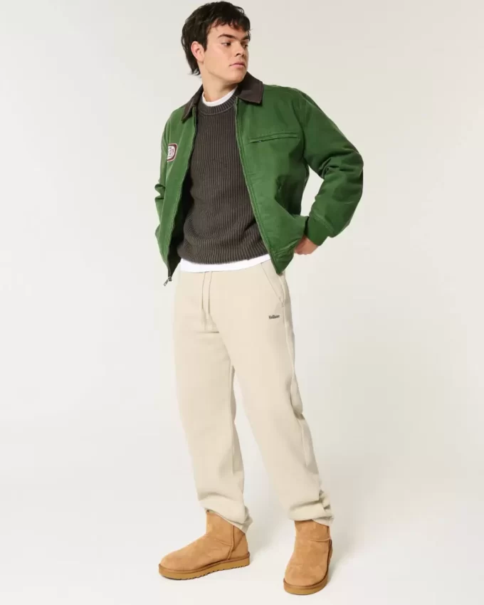 Luźne spodnie dresowe z logo Luźne spodnie dresowe z logo