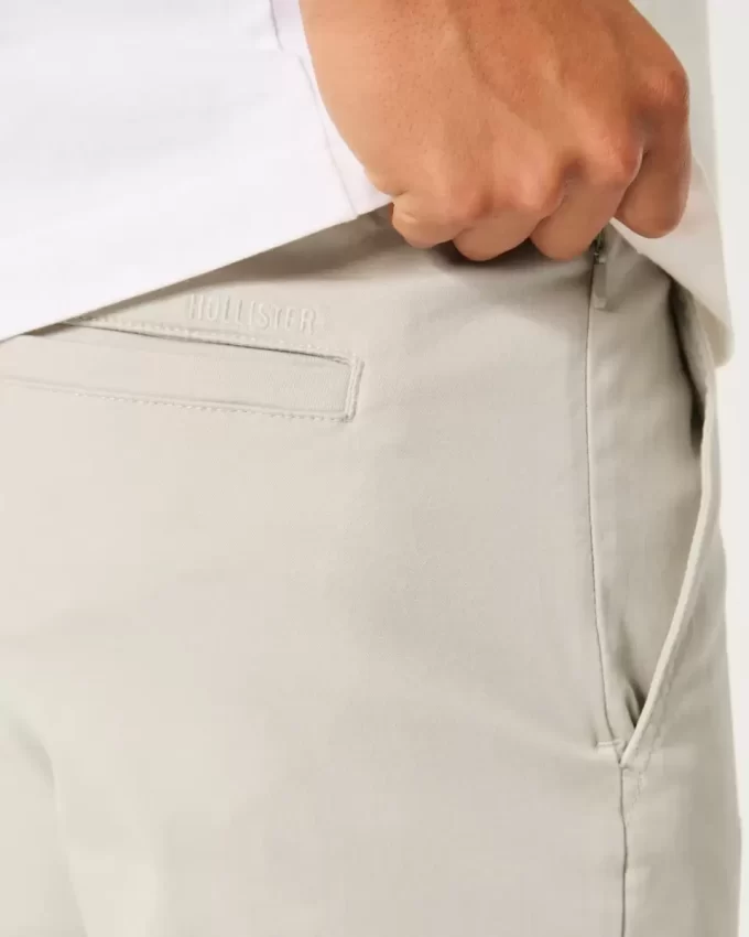 Luźne spodnie dresowe z twillu