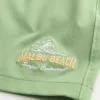 Malibu Beach Graphic Volley Swim Trunks do połowy uda