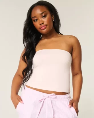 Miękki, rozciągliwy, bezszwowy top typu tuba