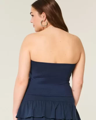 Miękki, rozciągliwy, bezszwowy top typu tuba