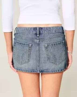 Mini spódniczka z jeansu