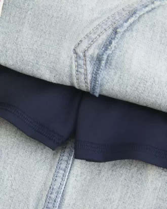 Mini spódniczka z jeansu