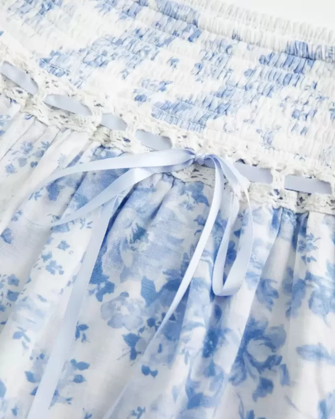 Mini spódniczka z marszczeniami i warstwami Mini spódniczka z marszczeniami i warstwami