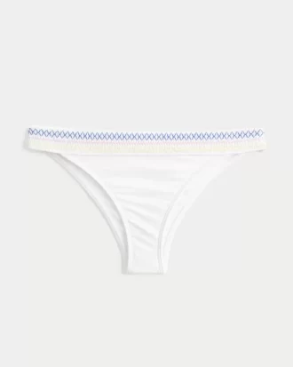 Najbardziej seksowne majtki od bikini z marszczeniami w talii i wysokim stanem