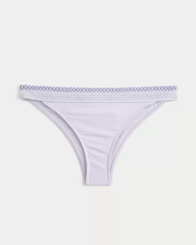 Najbardziej seksowne majtki od bikini z marszczeniami w talii i wysokim stanem