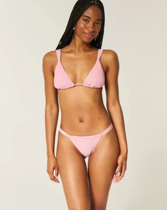 Najbardziej wyzywające majtki od bikini z marszczeniami i wysokim stanem Najbardziej wyzywające majtki od bikini z marszczeniami i wysokim stanem