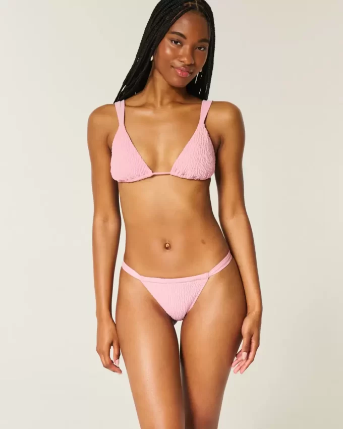 Najbardziej wyzywające majtki od bikini z marszczeniami i wysokim stanem