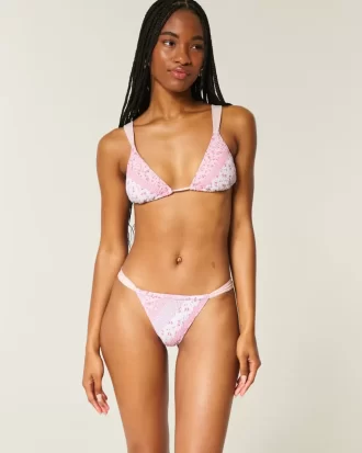 Najbardziej wyzywające majtki od bikini z marszczeniami i wysokim stanem Najbardziej wyzywające majtki od bikini z marszczeniami i wysokim stanem