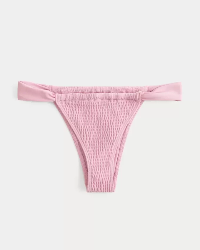 Najbardziej wyzywające majtki od bikini z marszczeniami i wysokim stanem