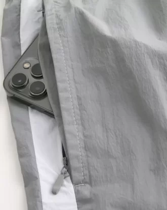 Nylonowe spodenki dresowe za kolano