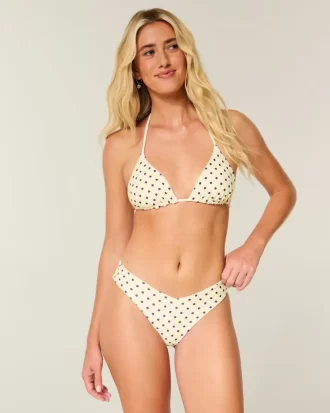 Odwracalny dół od bikini z talią w serek