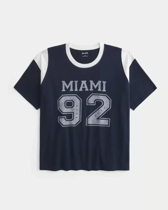 Oversized Miami Graphic Tee