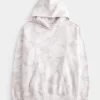 Oversized Pink Camo Hoodie