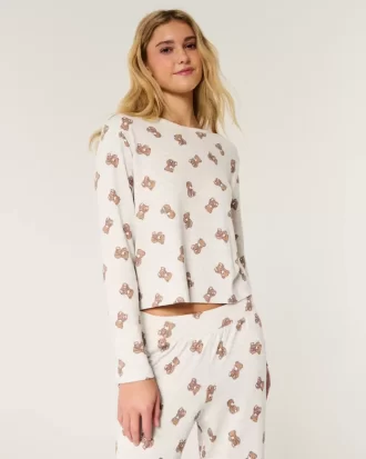 Przytulna koszula piżamowa Przytulna koszula piżamowa