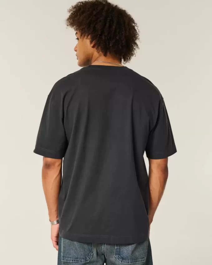 Pudełkowata, ciężka koszulka z grafiką Looney Tunes Pudełkowata, ciężka koszulka z grafiką Looney Tunes