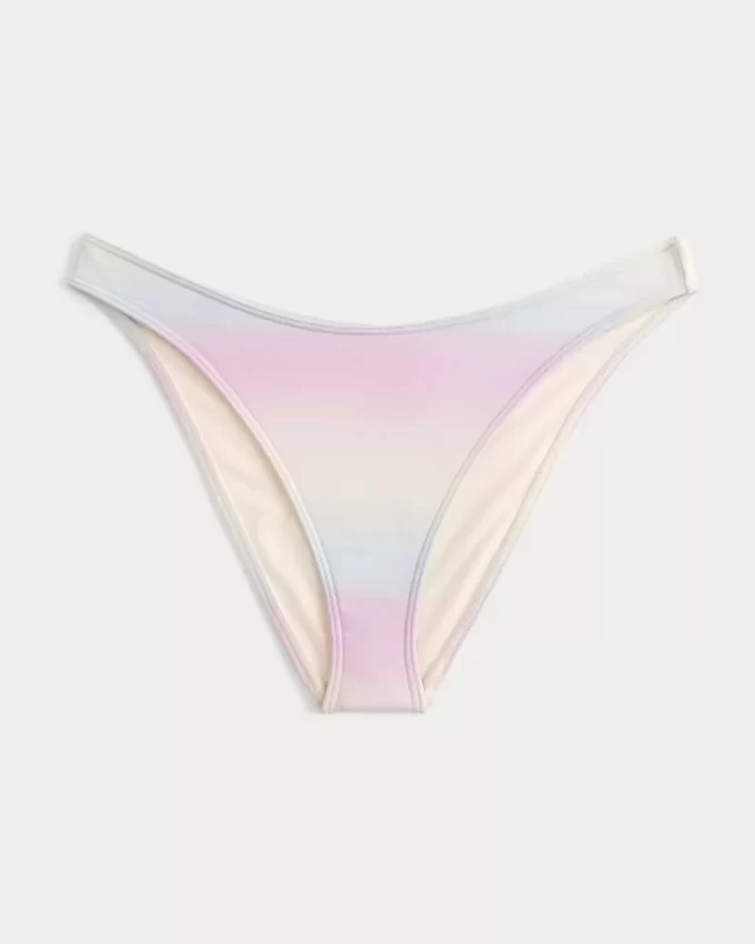 Shimmer High-Leg Cheeky Bikini Bottom Shimmer High-Leg Cheeky Bikini Bottom