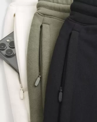 Spodenki z polaru z logo za kolano (3 sztuki)