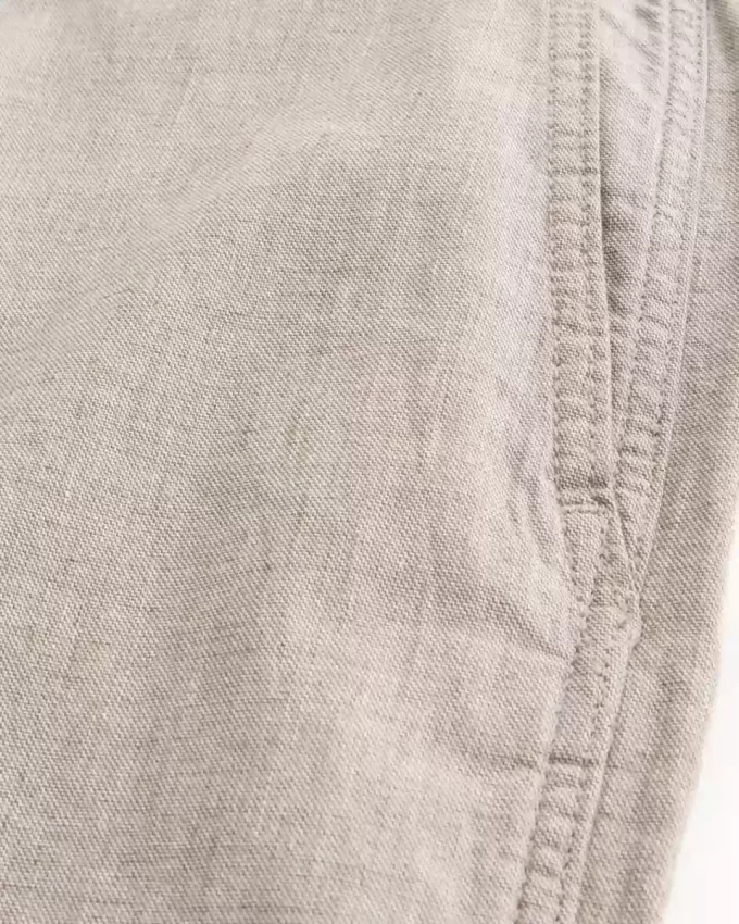 Spodnie Baggy z mieszanki lnu i elastycznej talii