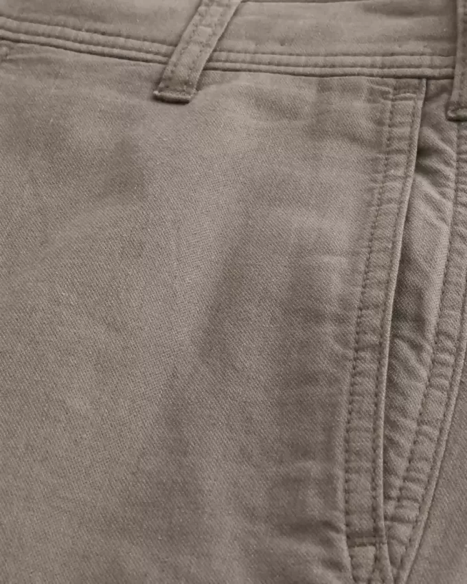 Spodnie Baggy z mieszanki lnu i elastycznej talii